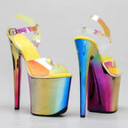 8-Inch Platform Sandals - High Heel Performance Shoes