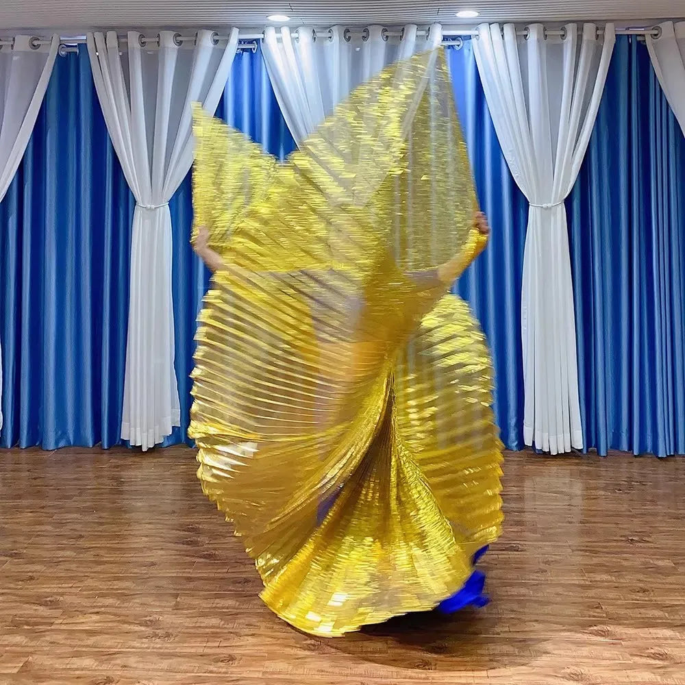 Belly Dance Isis Wings | Iridescent | Split & Solid