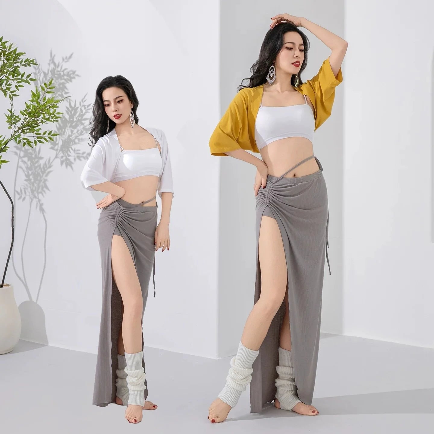 Modal Built-In Bra Crop Camisole | Belly Dance Practice Top