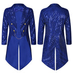 Men's Sequin Tailcoat | Longline Silhouette