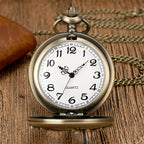 Steampunk Pocket Watch | Bronze Gear Detail