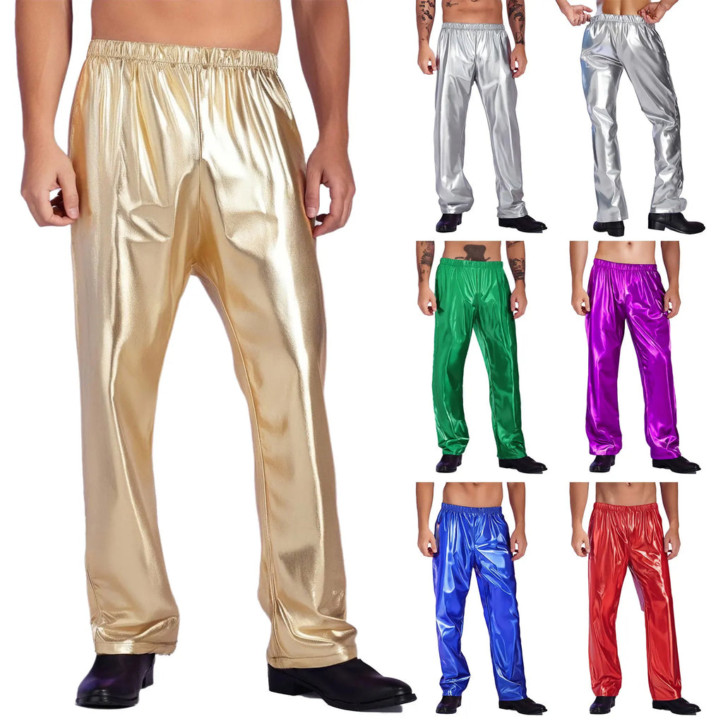 Men’s Metallic Dance Pants | Relaxed Fit