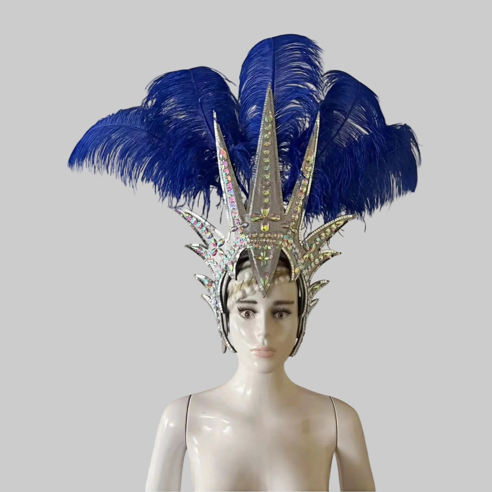 Feather Headdress - Samba Carnival Performance Crown