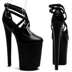 9-Inch Closed-Toe Platform Sandals