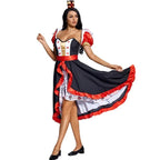 Queen of Hearts Costume | Ball Gown | Poker Queen Dress