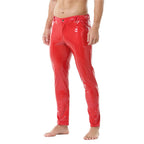 Men’s Faux Leather Pants | Wet Look