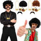 Retro Costume Accessory Set | 4 Pieces