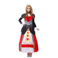 Queen of Hearts Costume | Alice in Wonderland | Royal Cosplay Dress