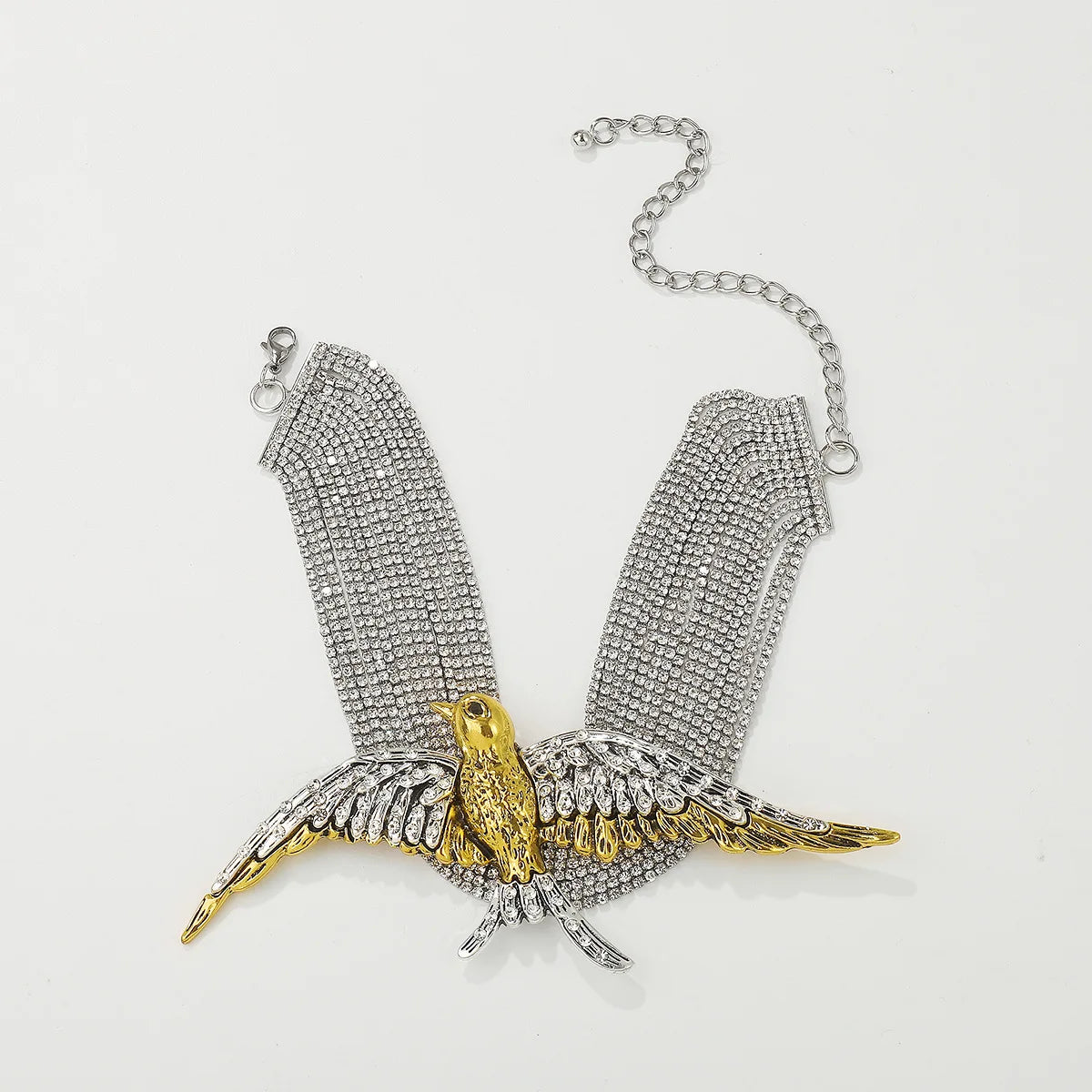 Rhinestone Choker | Swallow Wings