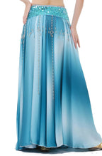Belly Dance Chiffon Skirt | Gradient Color Full Circle