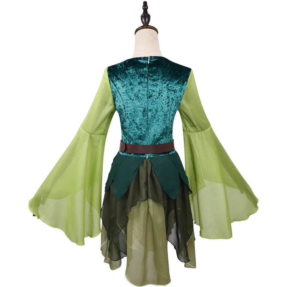 Woodland Elf Dress | Medieval Fantasy | Belt Included