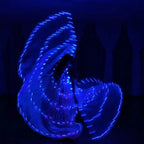 LED Belly Dance Wings | Light-Up Performance Wings | 300 LEDs