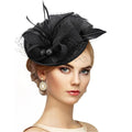 Floral Sinamay Fascinator Hat | Bridal & Race Day | 14 Colors