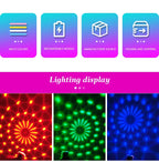 LED Disco Ball Wristband | Sound-Activated Rave Light