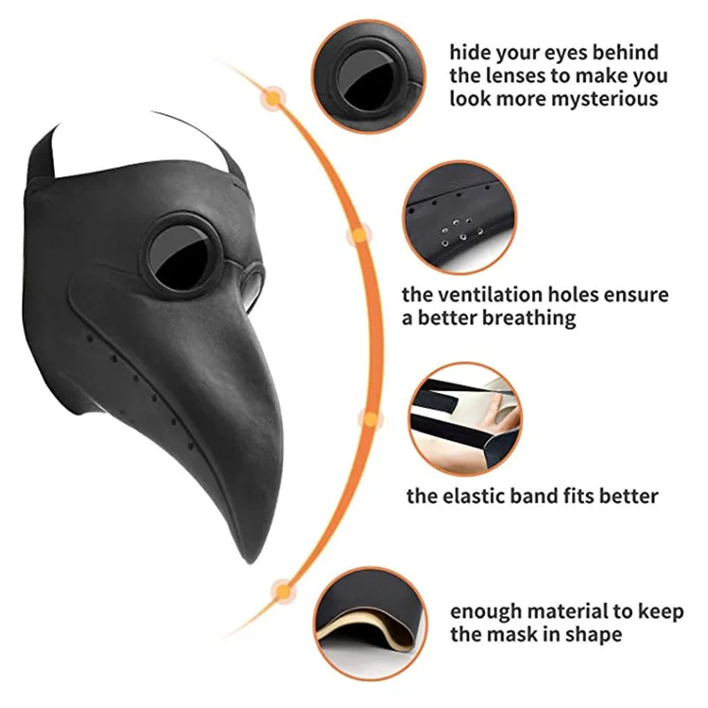 Plague Doctor Mask | Steampunk Beak