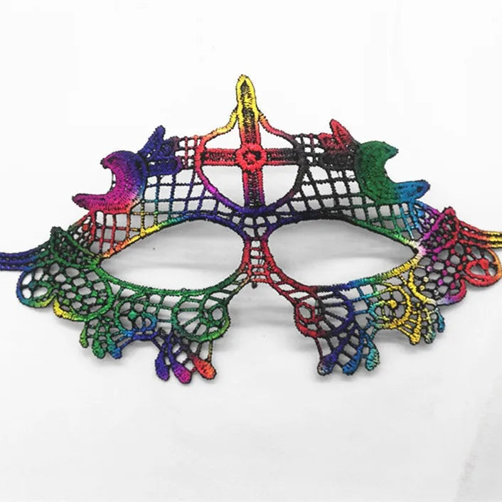 Lace Masquerade Eye Mask | Hollow Filigree | 28 Styles