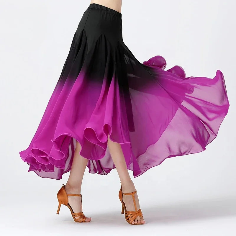 Dance Skirt | Flowing Gradient Hem