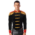 Ringmaster Velvet Jacket | Gold Braid | Circus Costume