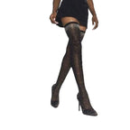 Crystal Rhinestone Stretch Sock OTK Boots | Stiletto | 7cm & 12cm
