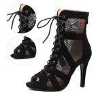 Dance Ankle Boots | Lace-Up | 7–11 cm
