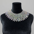 7-Layer Crystal Cascade Necklace - Statement Performance Jewelry