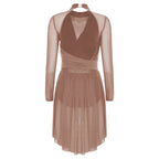 Lyrical Dance Dress | Rhinestone Open Back