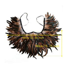 Feather Shoulder Cape | Dramatic Shrug | 13 Colors