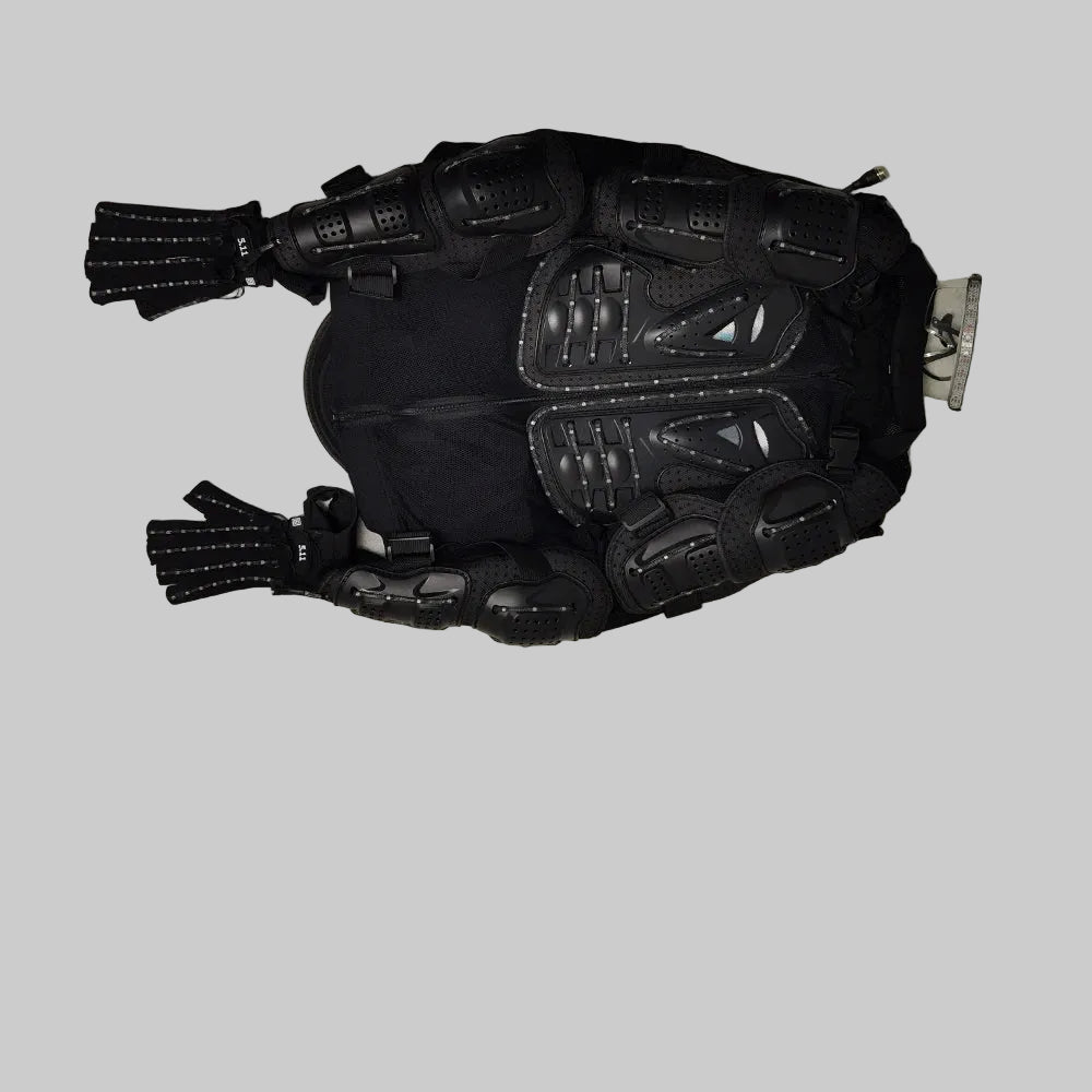 LED Robot Dance Suit - App-Controlled Performance Costume with RF Remote