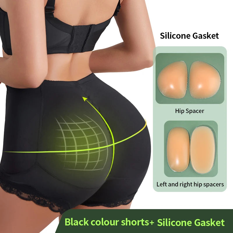 Silicone Hip & Butt Padding Shorts | Drag & Curve Enhancement