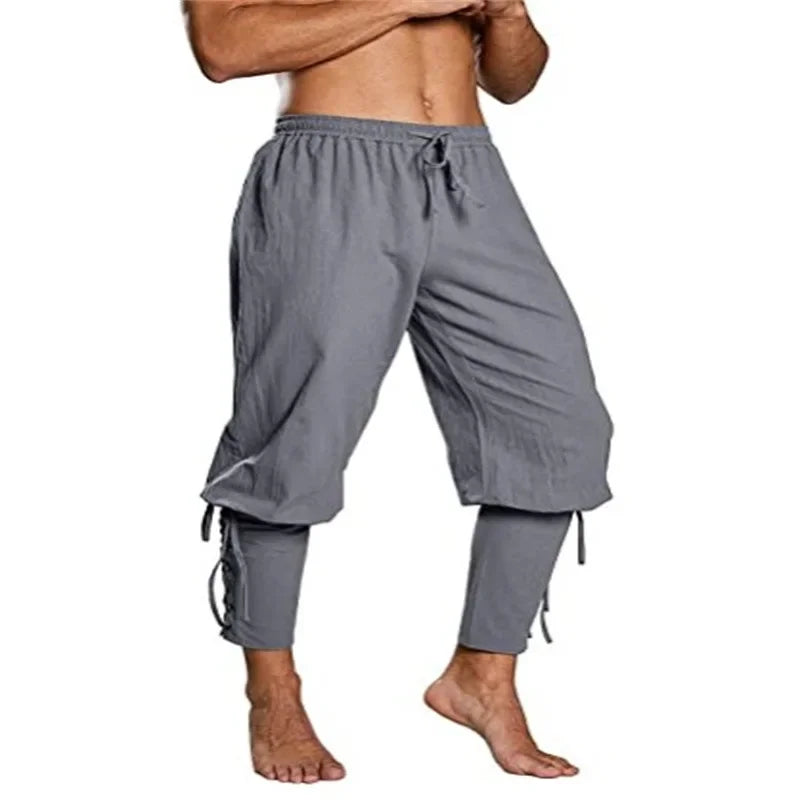 Men’s Pirate Trousers | Lace-Up Legs