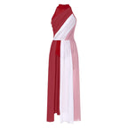 Moonlit Split-Skirt Lyrical Dance Leotard Dress