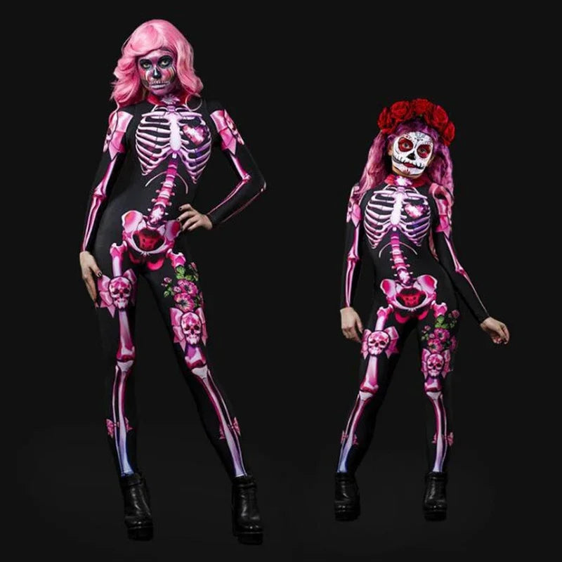 Rose Skeleton Catsuit | Adult & Kids