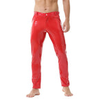 Men’s Faux Leather Pants | Wet Look