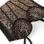 Sequin Bustier | Bling Corset Top | Stage & Party