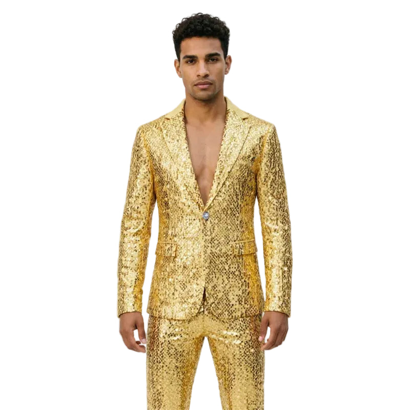 Men’s Sequin Suit | Two-Piece Stagewear