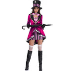 Mad Hatter Ringmaster Costume | 5-Piece Set | M–XXL