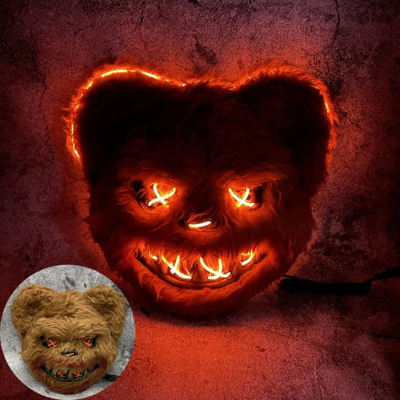 Light-Up Animal Masks | Rabbit & Bear
