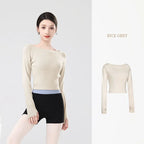 Ballet Knit Sweater | Cropped Warm-Up | M–XL