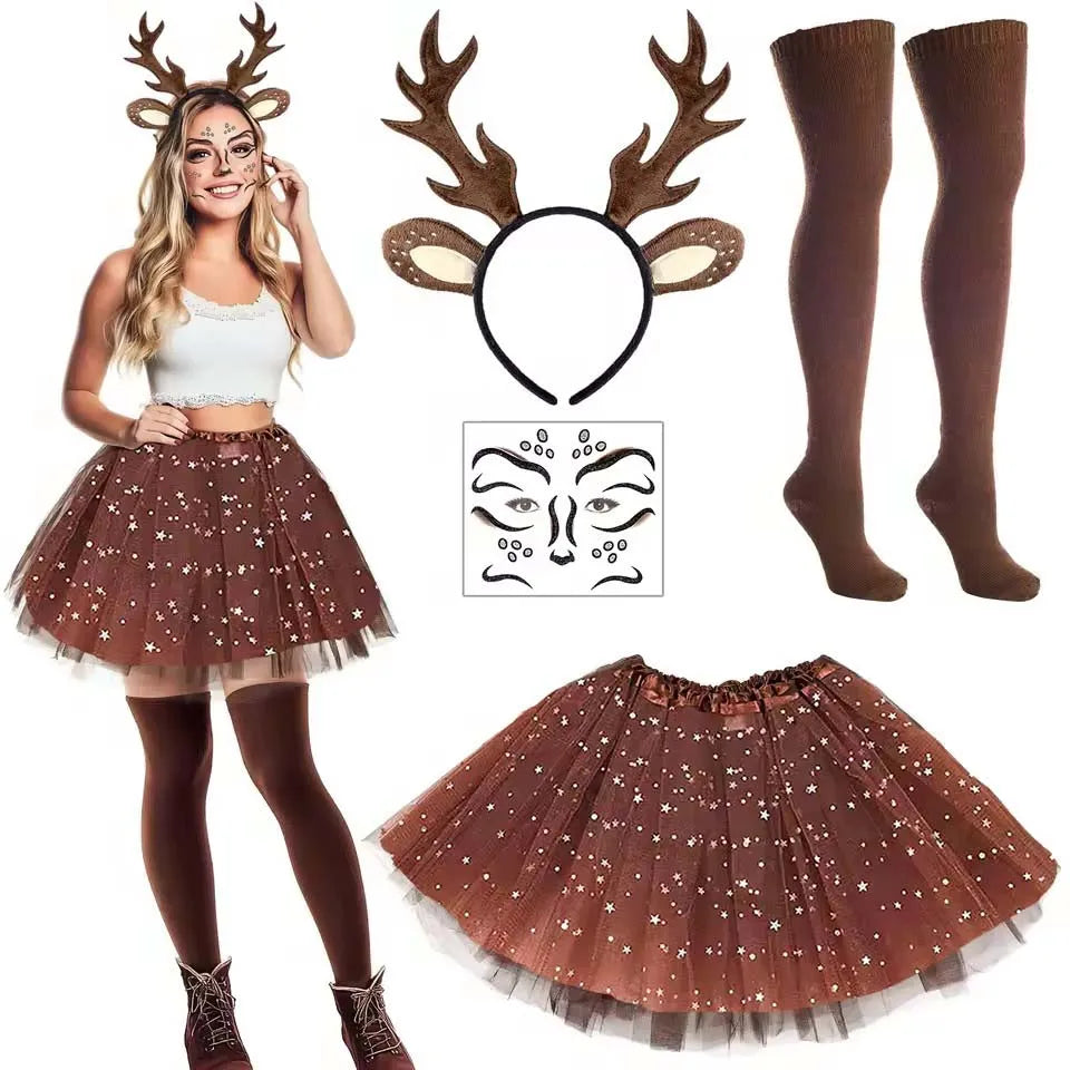 Reindeer Costume Set | Starry Tutu