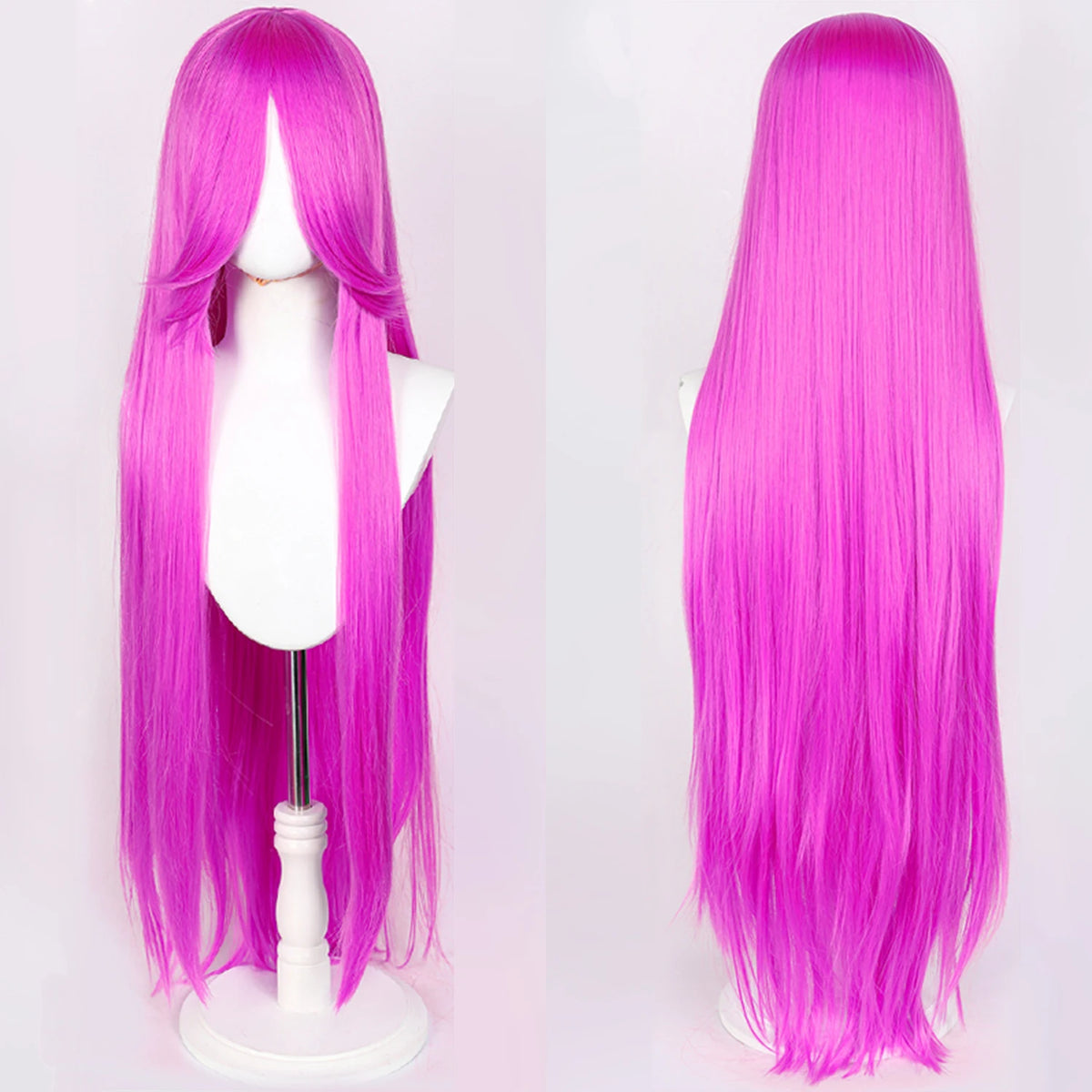 Long Straight Wig | Fringe | 100 cm