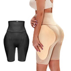 High-Waist Padded Butt Lifter Shorts | Hip Enhancer Shapewear