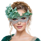 Butterfly Lace Masquerade Mask | Half Face | 7 Colors