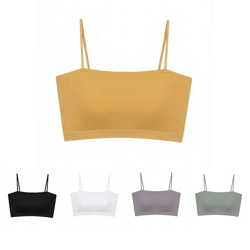 Modal Built-In Bra Crop Camisole | Belly Dance Practice Top