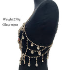Crystal Bowknot Body Chain | Glass Rhinestone