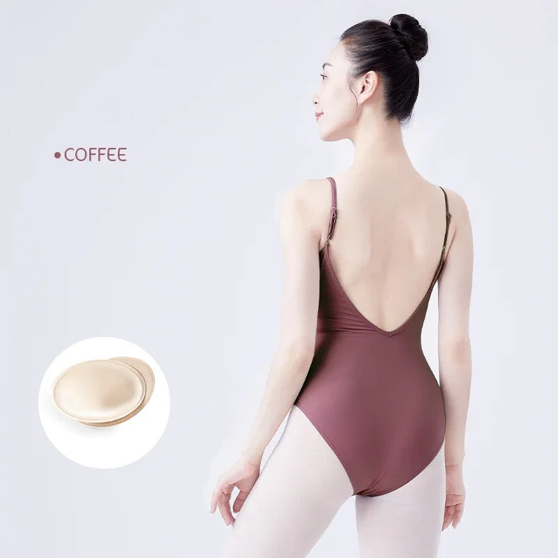 Ballet Leotard | Adjustable Strap Bodysuit | S–XXL