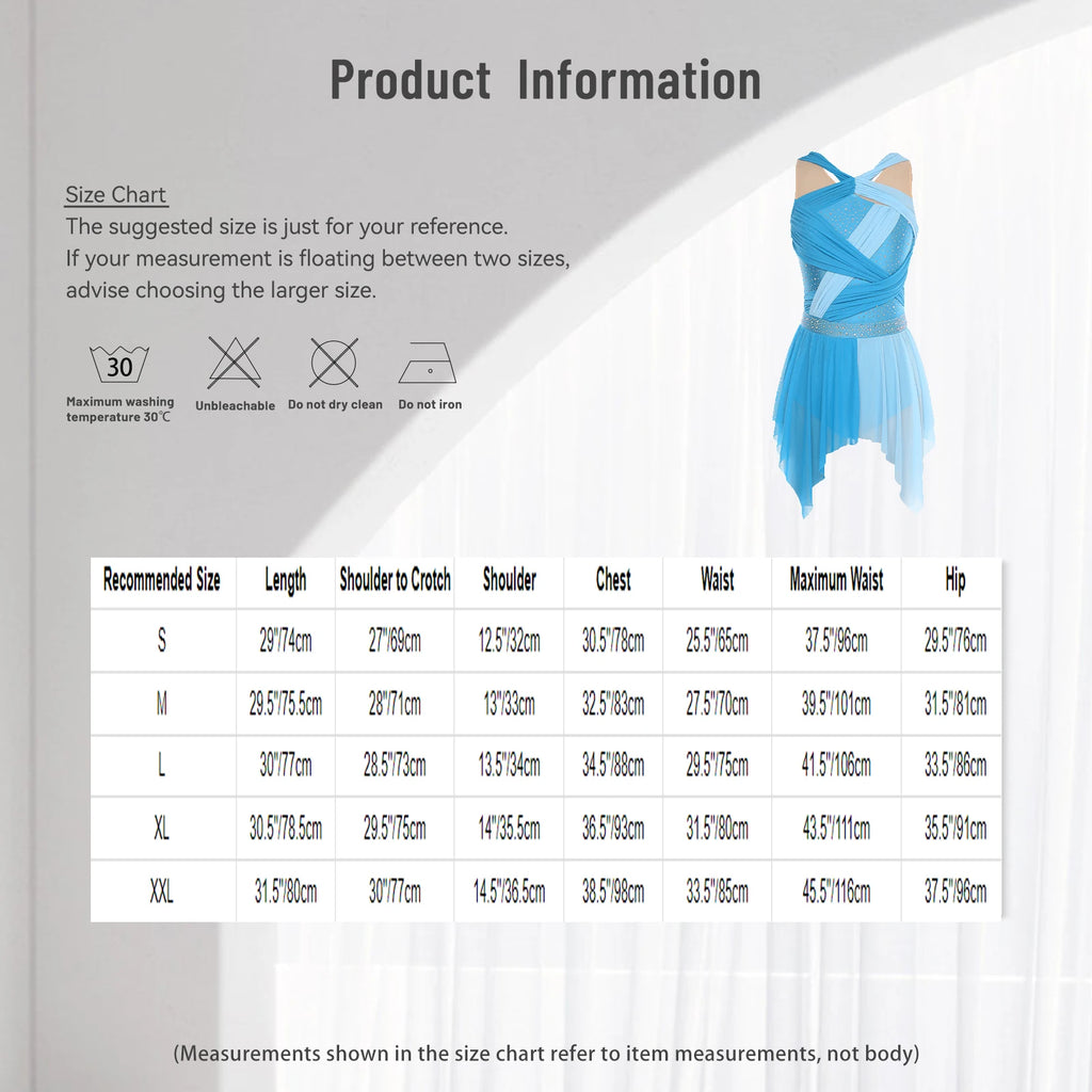 Aurora Rhinestone Ruched Dance Dress