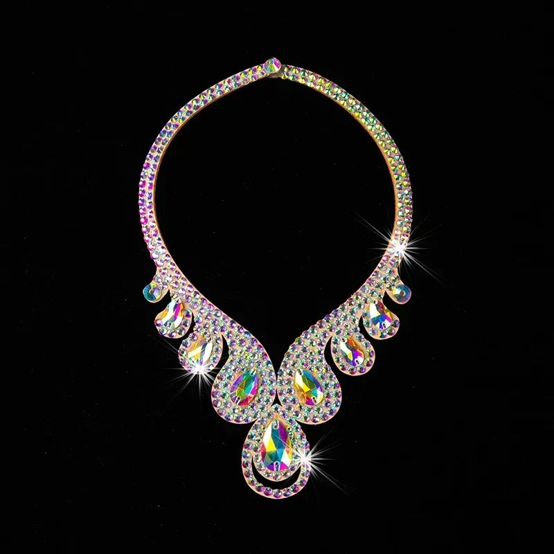Rhinestone Statement Necklace | Belly Dance & Oriental Dance