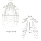 Pearl Shoulder Body Chain | Collar & Shawl