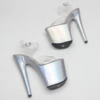 8-Inch Snake Print Platform Sandals - High Heel Performance Shoes