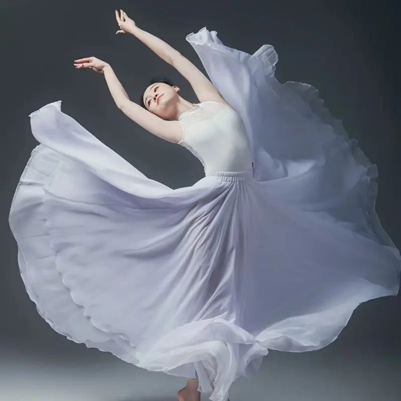 Chiffon Dance Skirt | Full Swing